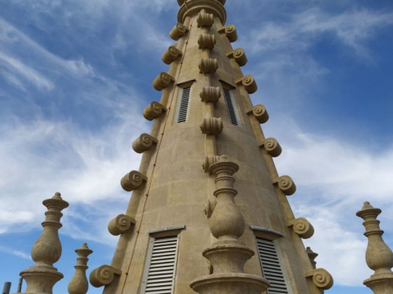 torre de la Iglesia de Ampudia